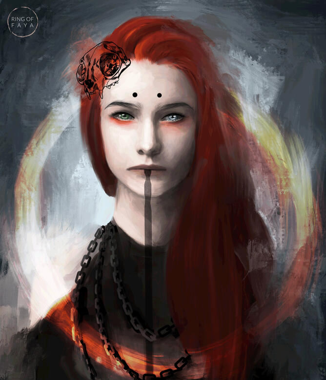 red